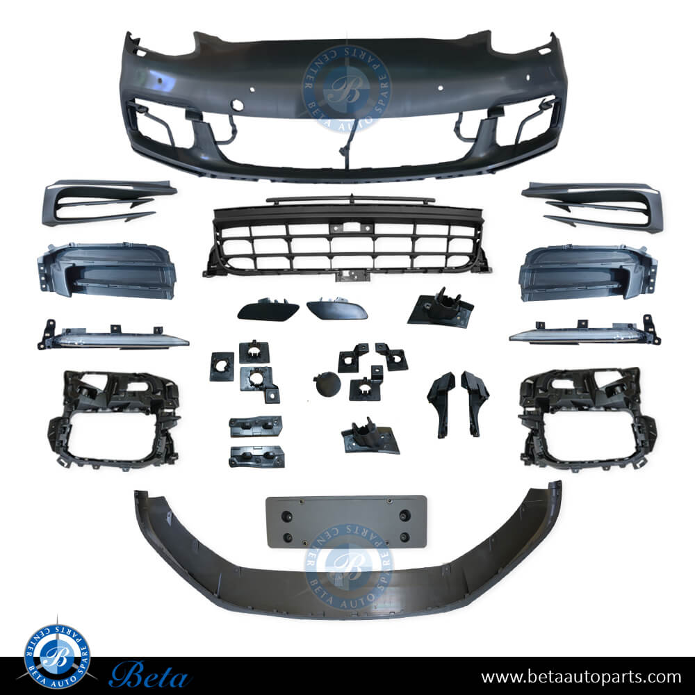 Front Bumper assembly Basic for Porsche Panamera 2017-Up models, Part Number 971898010A Front Bumper assembly Basic for Porsche Panamera 2017-Up models, Part Number 971898010A